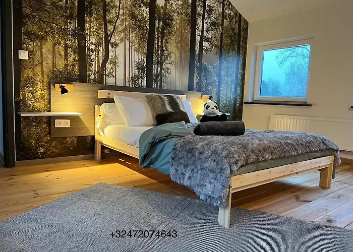 L'attente Détente à 200 M Du Parc  Pairi Daiza Casa vacanze *